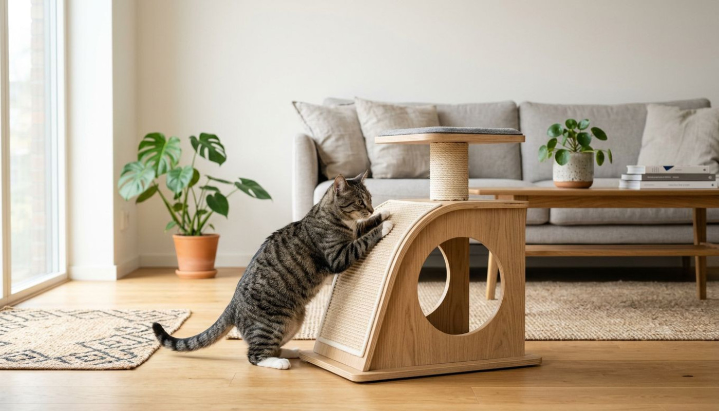 Minimalistisch design of speelse vormen: trends in moderne krabmeubels